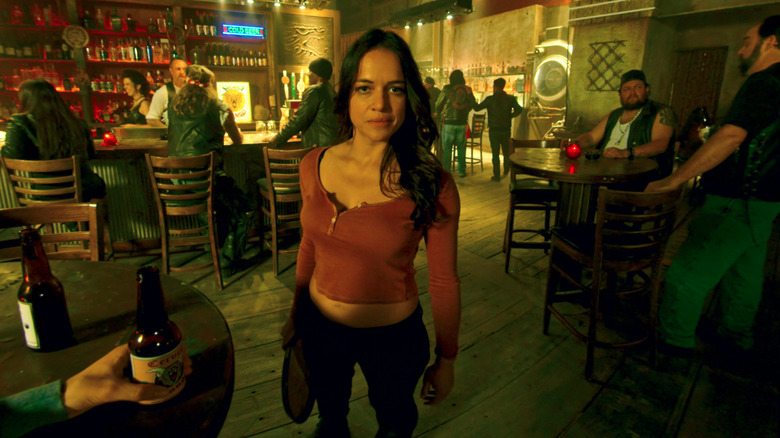 Michelle Rodriguez in VR game The Limit