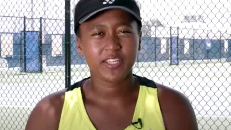 Naomi Osaka at 15 years old