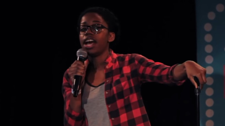 Diona Reasonover doing standup