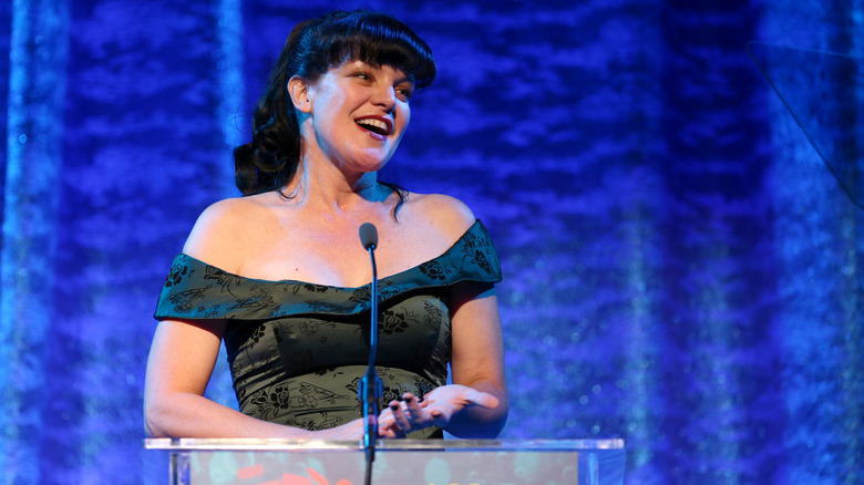 Perrette speaking at LA LGBT center
