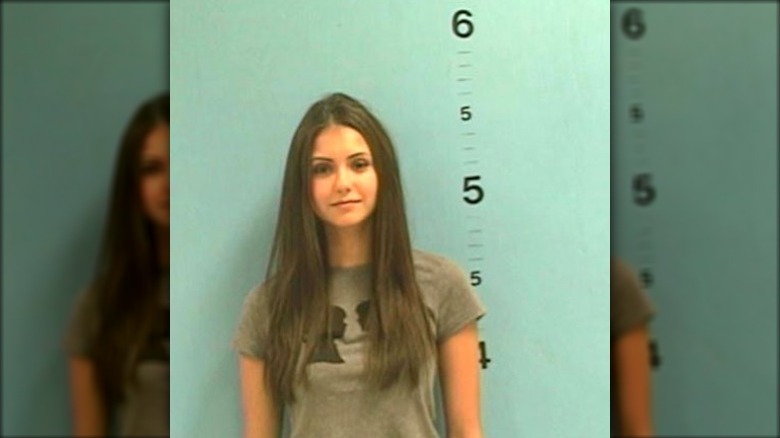 Nina Dobrev's mugshot