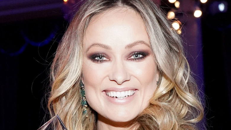 Olivia Wilde smiles 