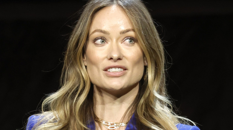 Olivia Wilde on stage