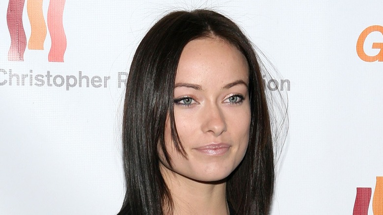 Olivia Wilde dark hair