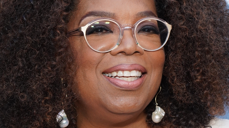 Oprah Winfrey wearing glasses