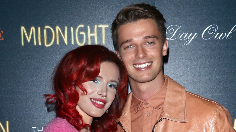 Bella Thorne and Patrick Schwarzenegger at the premiere of Midnight Sun