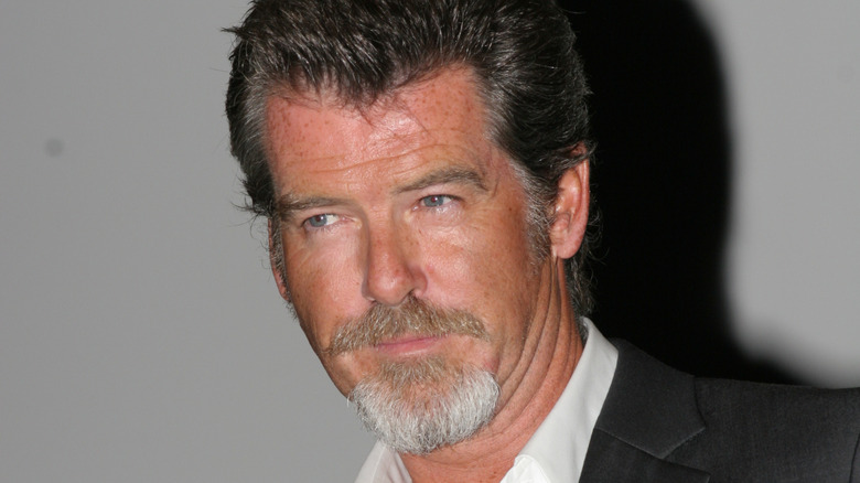 Pierce Brosnan with a beard in 2005