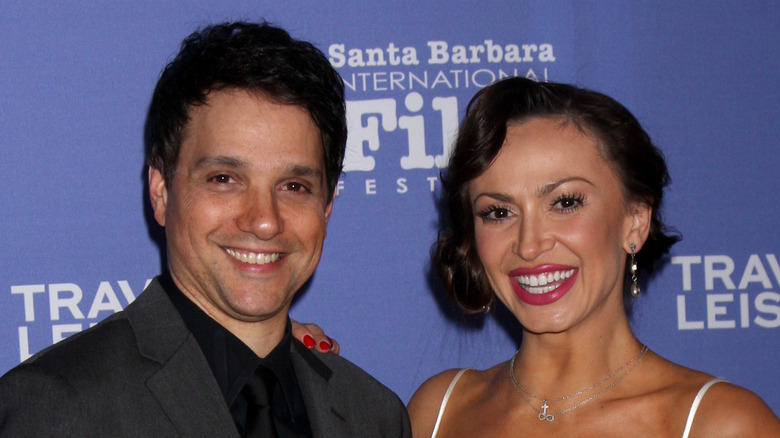 Ralph Macchio and Karina Smirnoff red carpet