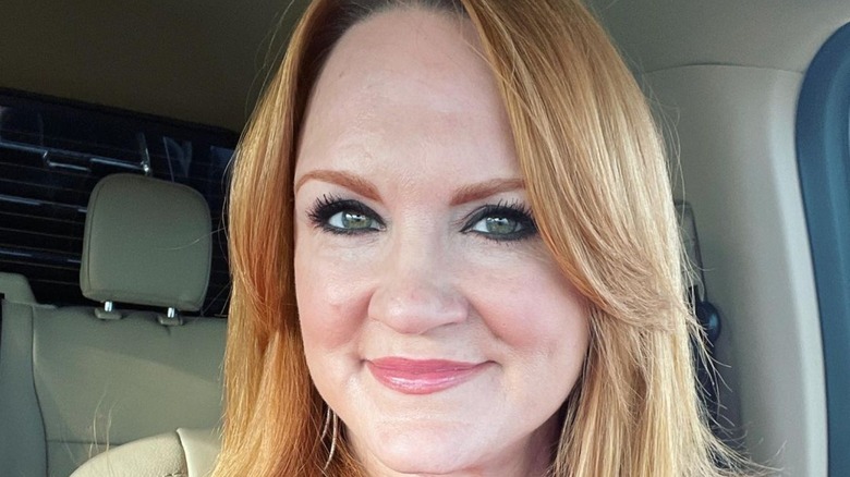 Ree Drummond truck selfie