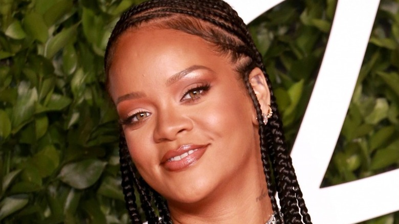 Rihanna smiling