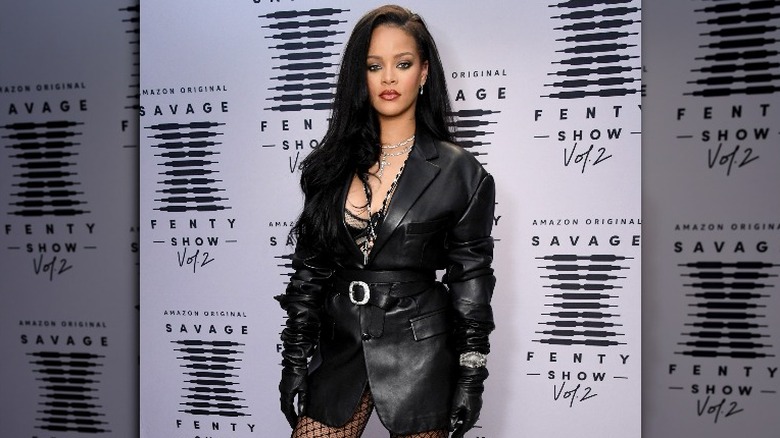 Rihanna at Savage x Fenty event