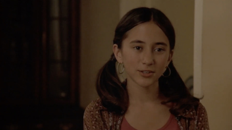 Zelda Williams in pigtails in a scene from House of D