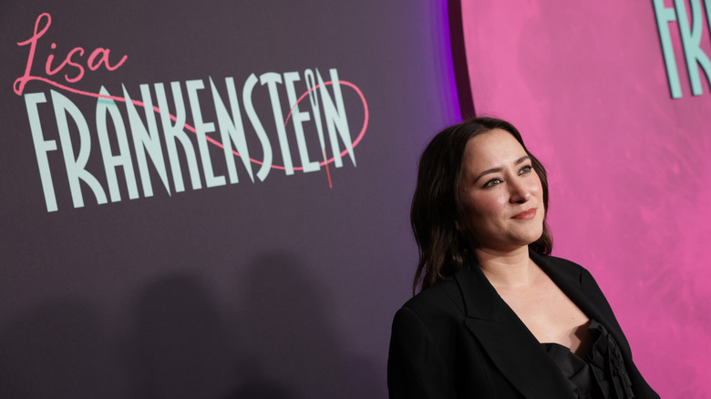 Zelda Williams photographed at the premiere of Lisa Frankenstein