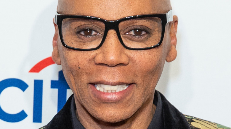 A smiling RuPaul