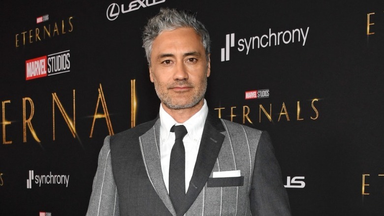 Taika Waititi at "Eternals" premiere