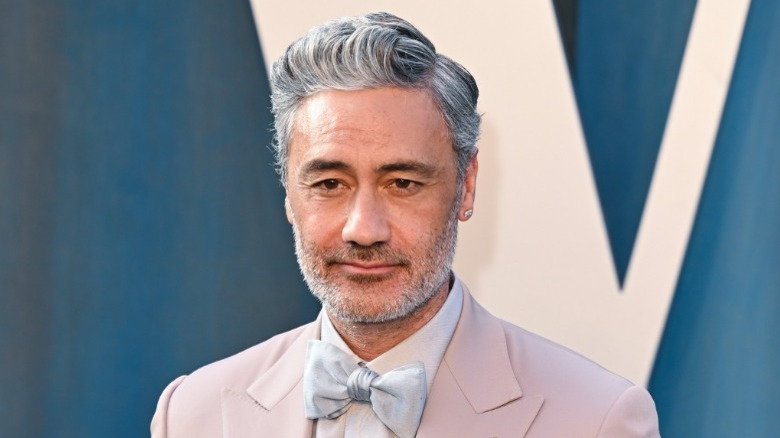 Taika Waititi with bowtie