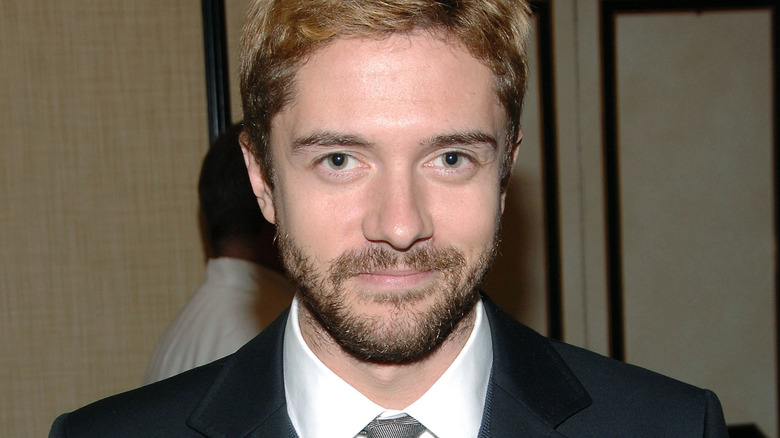 Topher Grace with beard