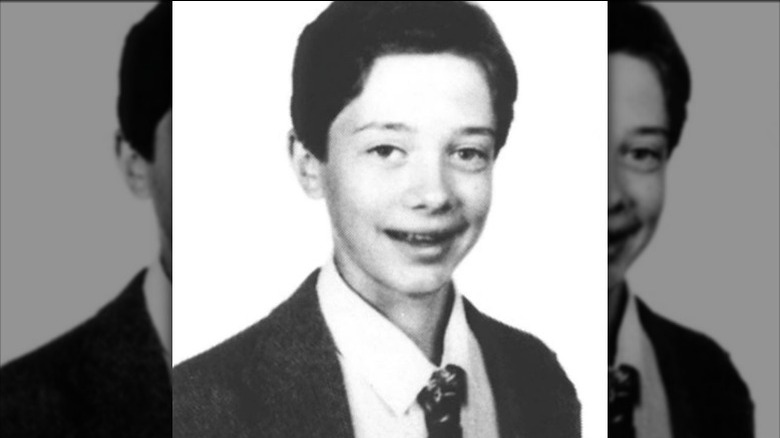 Topher Grace yearbook photo