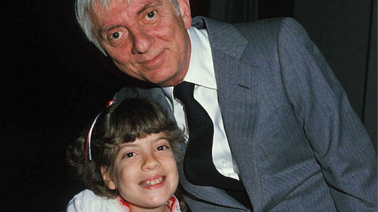 Tori Spelling and Aaron Spelling