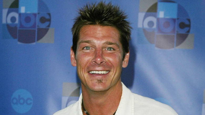 Ty Pennington with spiked hair