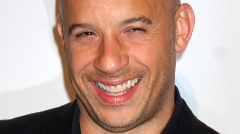 Vin Diesel laughing red carpet