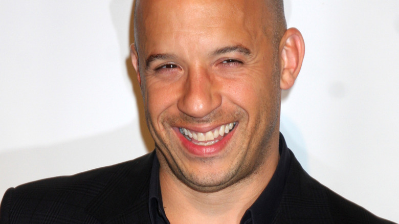 Vin Diesel laughing red carpet