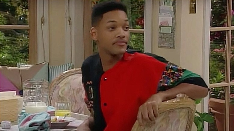 Will Smith playing the Fresh Prince