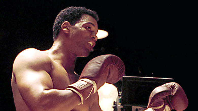 Will Smith playing Muhammad Ali