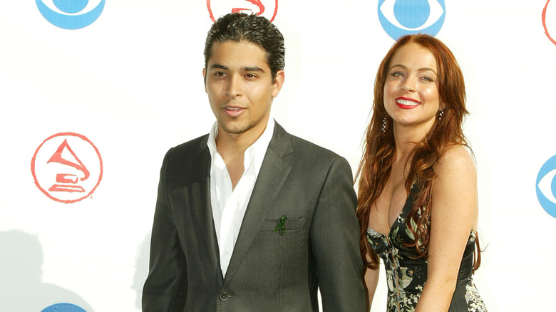 Wilmer Valderrama, Lindsay Lohan, 2004 red carpet photo