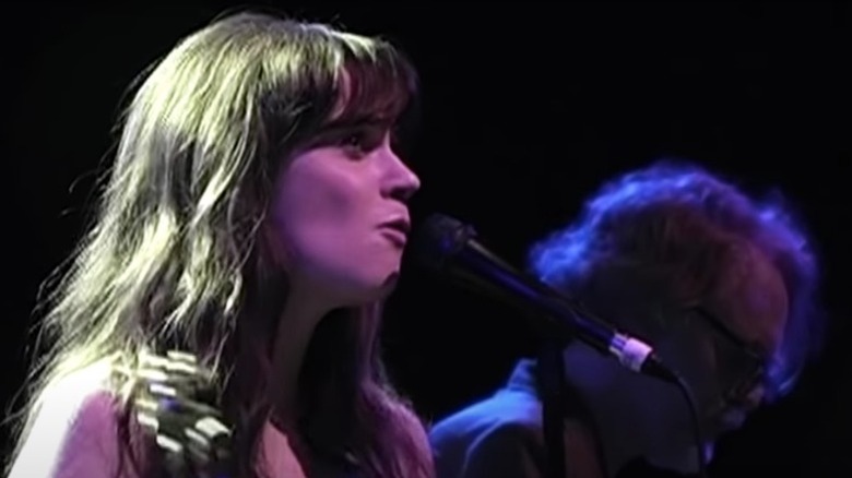 Zooey Deschanel performing live with "She and Him"