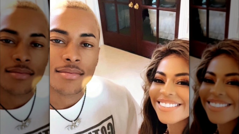 selfie in home featuring Mary Cosby Robert Cosby Jr.