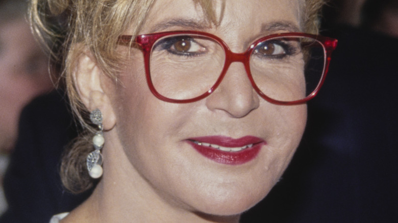 Sally Jessy Raphael smiling at event