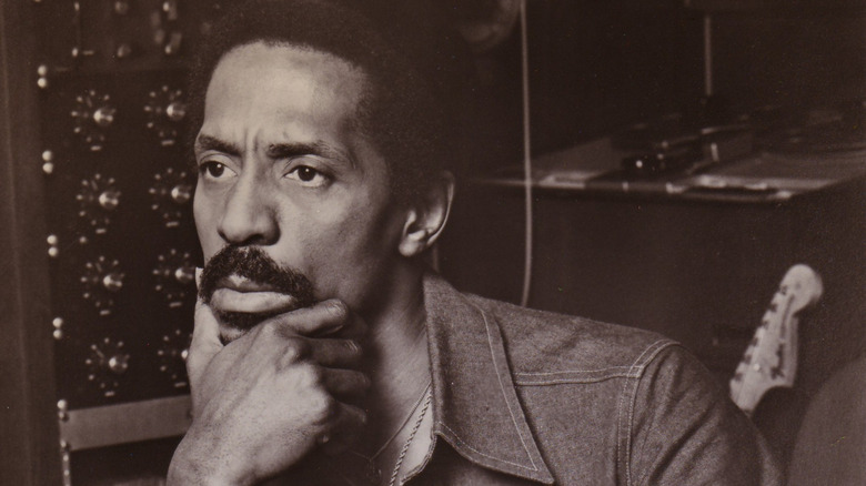 Ike Turner in a thinking pose