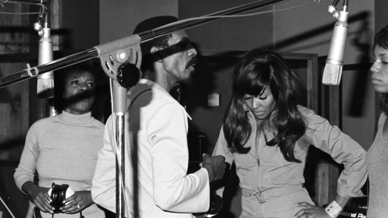 Ike and Tina recording session at Bolic Sound