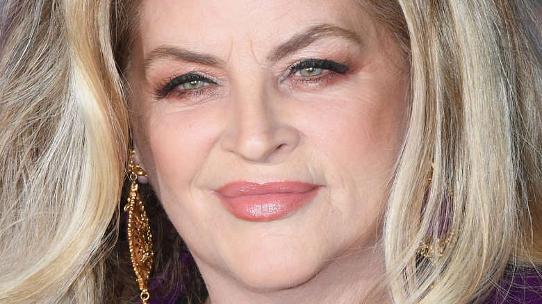 Kirstie Alley smiling