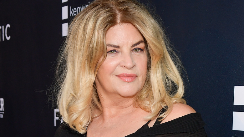 Kirstie Alley posing