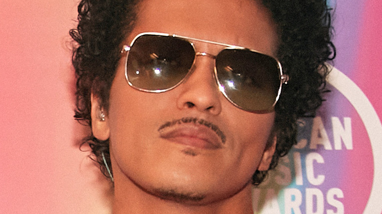 Bruno Mars smiling