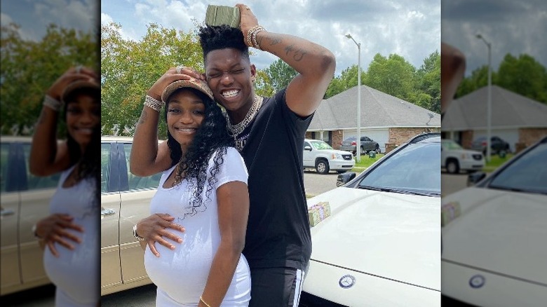 Yung Bleu and his girlfriend Tiemeria