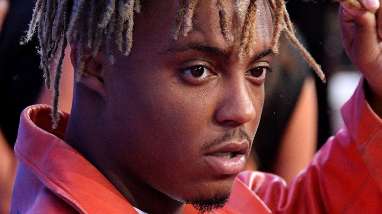 Juice wrld attending a red carpet 