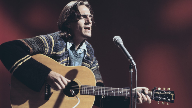 James Taylor performing in 1970