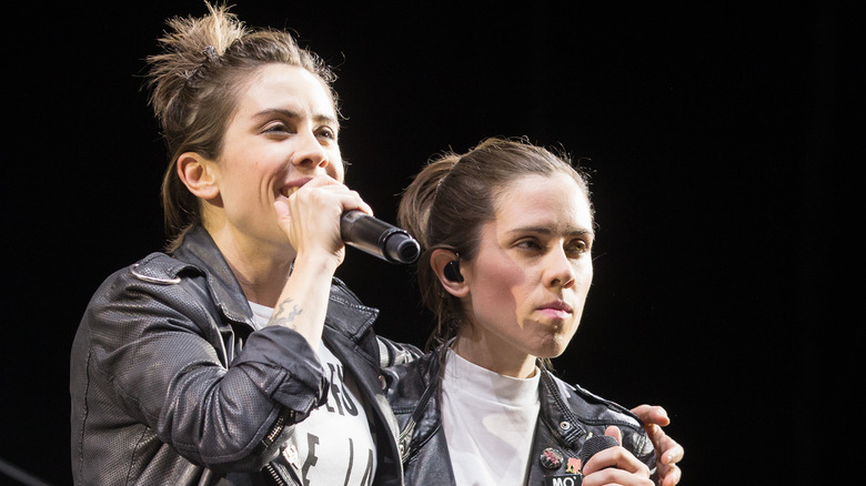 Tegan and Sara performing at Life is Beautiful festival