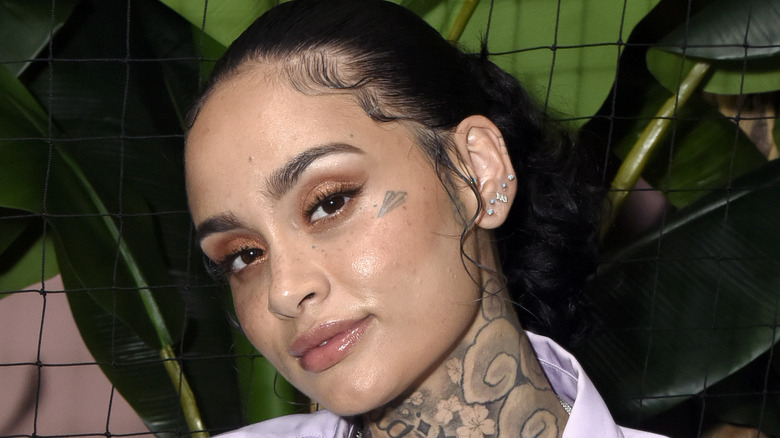 Kehlani posing for a picture