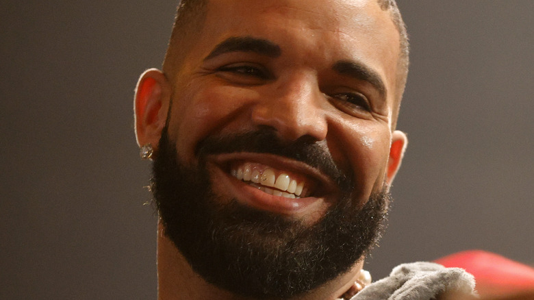 Drake smiling 