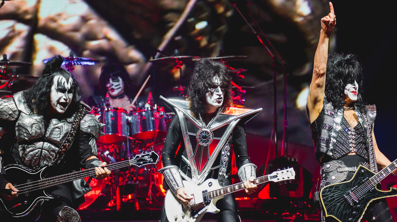 KISS performing in 2019