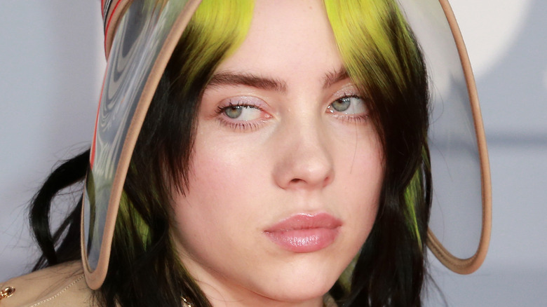 Billie Eilish clear visor