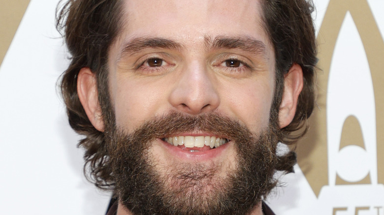 Thomas Rhett with long hair