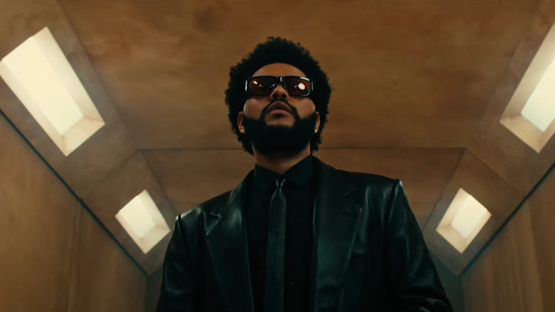 The Weeknd wearing sunglasses