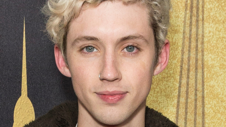 Troye Sivan gazing in front