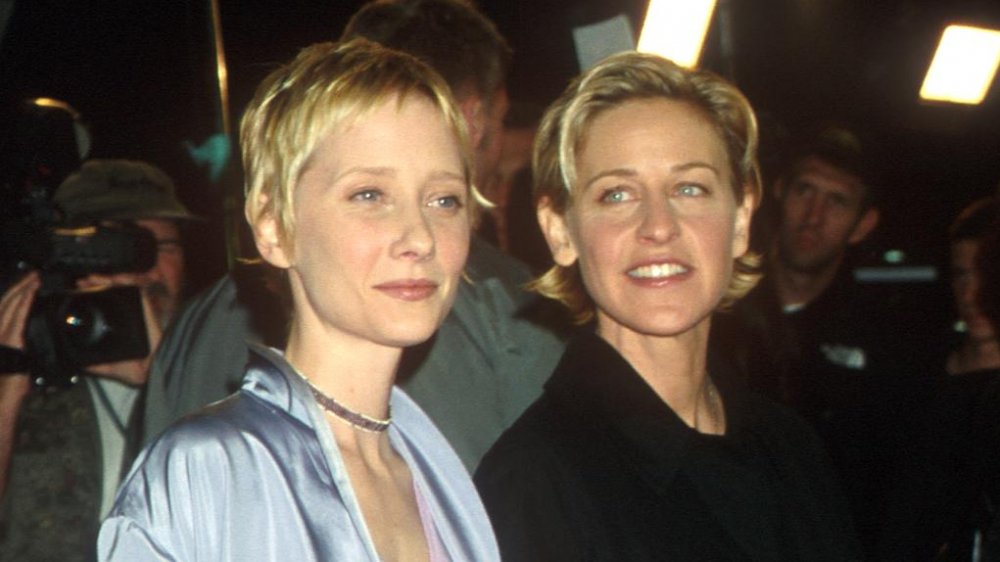 Anne Heche and Ellen DeGeneres