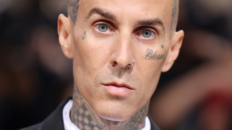 Travis Barker at the Met Gala